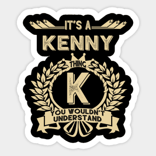 Kenny Sticker